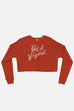 Yer a Wizard Crop Sweatshirt