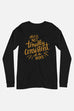 Tonally Consistent Unisex Long Sleeve Tee