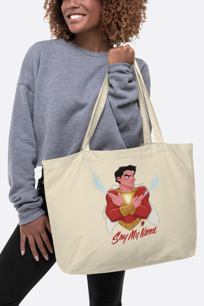 Say My Name Large Eco Tote Bag | Butternut Gouache x Jordandene