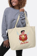 Say My Name Large Eco Tote Bag | Butternut Gouache x Jordandene