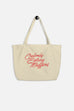 Calmly Eating Muffins Large Eco Tote | The Importance of Being Earnest