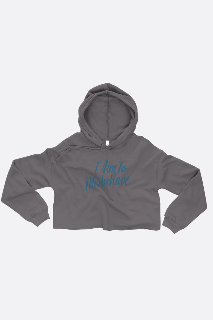 Aim to Misbehave Crop Hoodie