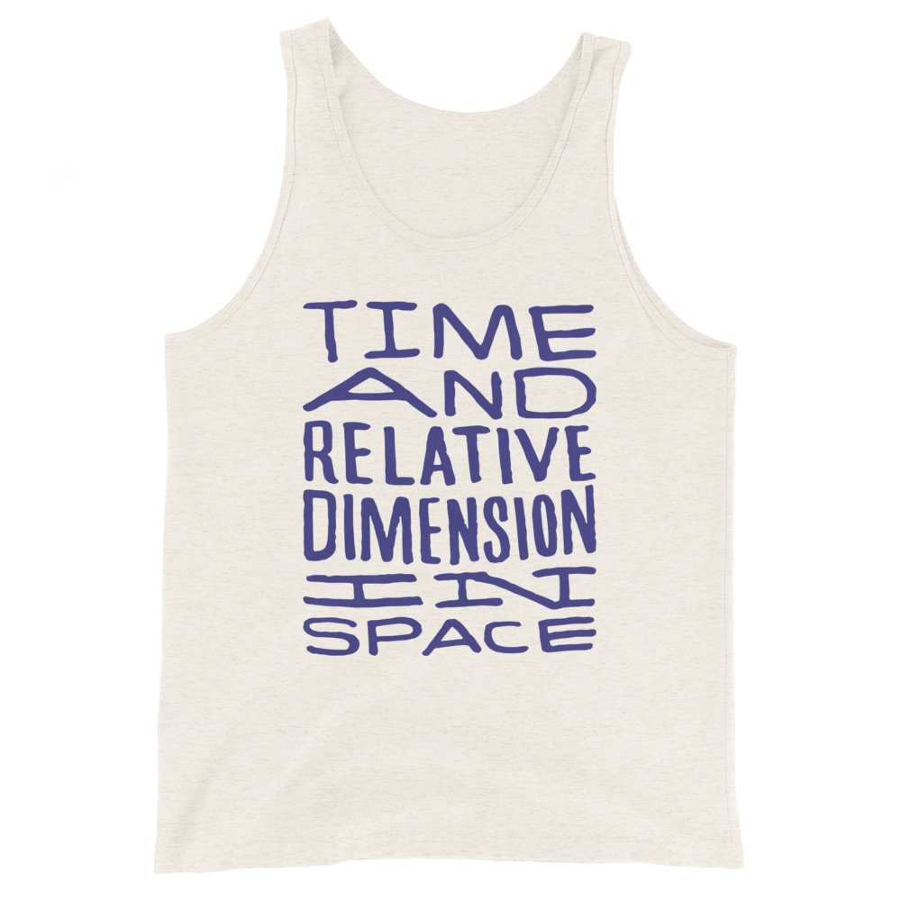 Timey Wimey Unisex Tank Top | Patreon Exclusive