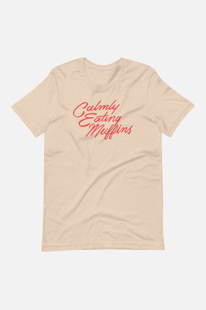 Calmly Eating Muffins Unisex T-Shirt | The Importance of Being Earnest