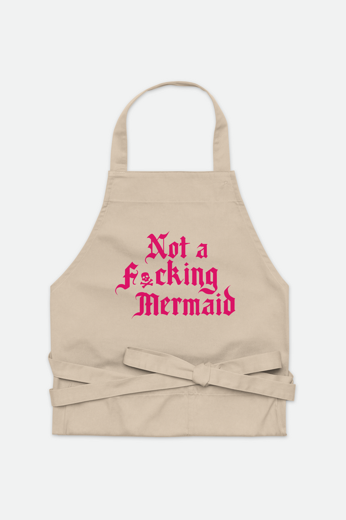 Not a Mermaid Organic Cotton Apron | OFMD