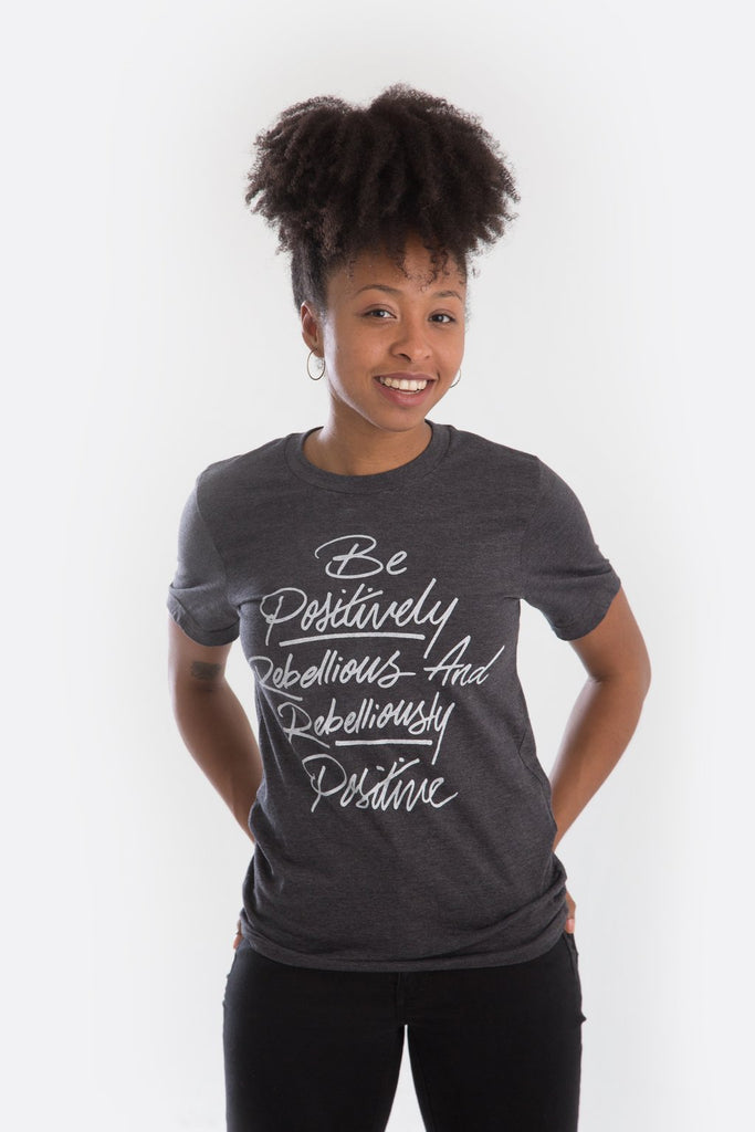 Positively Rebellious Short-Sleeve Unisex T-Shirt