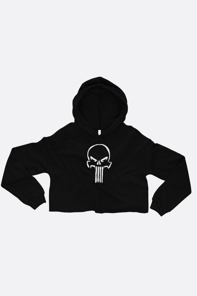 Let's Be Frank Crop Hoodie