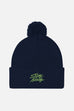 Stay Nerdy Pom-Pom Beanie