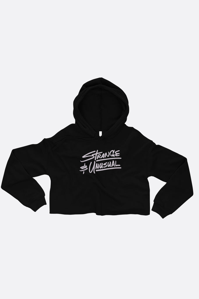 Strange and Unusual Crop Hoodie