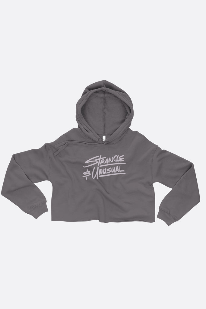 Strange and Unusual Crop Hoodie