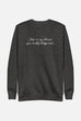 You Rudely Large Man Unisex Sweatshirt | The Driver Collection
