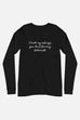 You Load-Bearing Behemoth Unisex Long Sleeve Tee | The Driver Collection