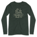 It's a Big, Fat, Happy Sunshine Day for Me Unisex Long Sleeve Tee