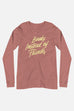 Books Instead of Friends Unisex Long Sleeve Tee | Mackenzi Lee