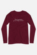 You Brooding Mountain Unisex Long Sleeve Tee | The Driver Collection