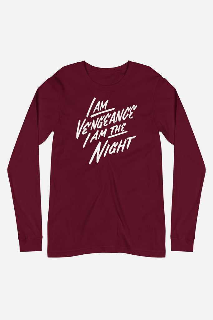 I am Vengeance Unisex Long Sleeve Tee