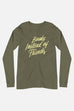 Books Instead of Friends Unisex Long Sleeve Tee | Mackenzi Lee