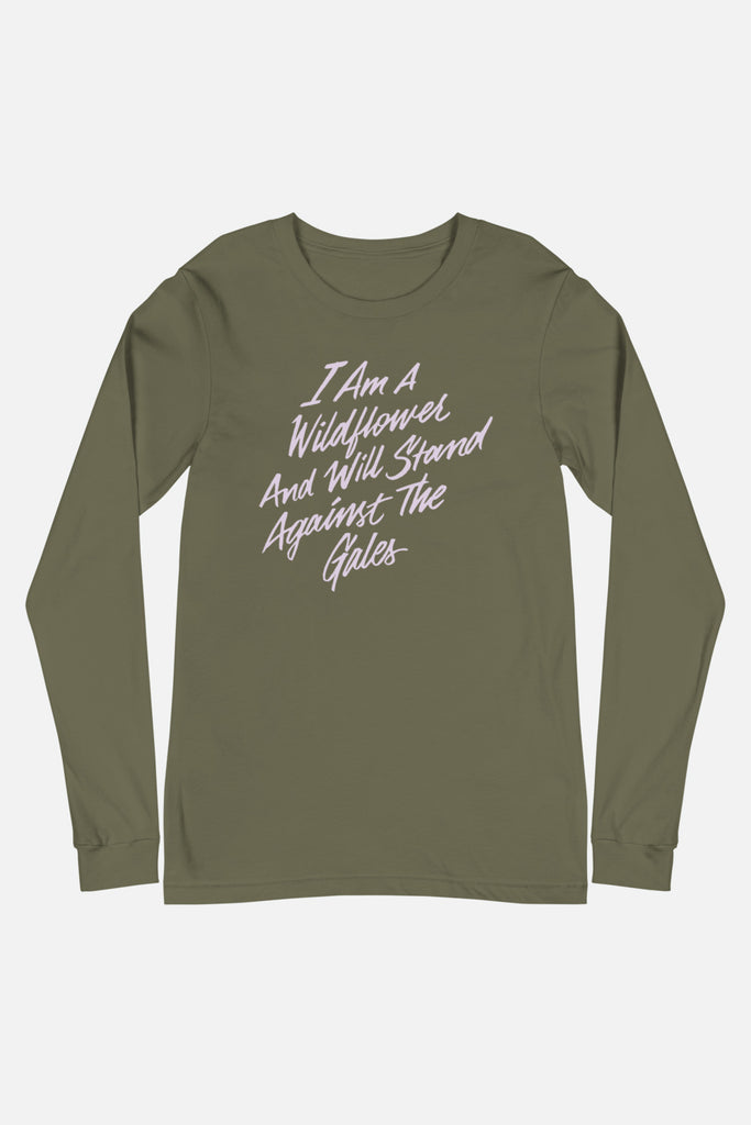 I Am a Wildflower Unisex Long Sleeve Tee | Mackenzi Lee