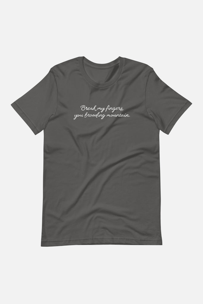 You Brooding Mountain Unisex T-Shirt | The Driver Collection