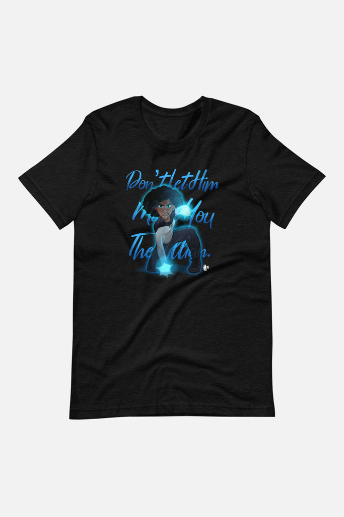 Don't Let Him Make You the Villain Unisex T-Shirt | Butternut Gouache x Jordandene