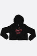 I Know My Value Crop Hoodie