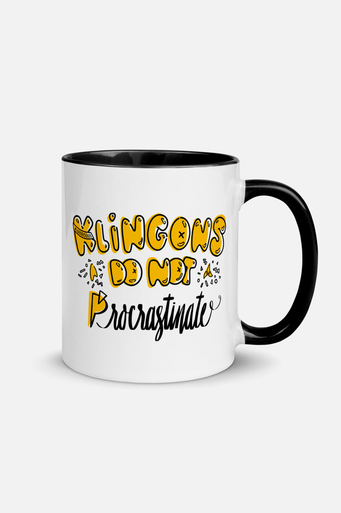 Procrastinate Colorful Mug