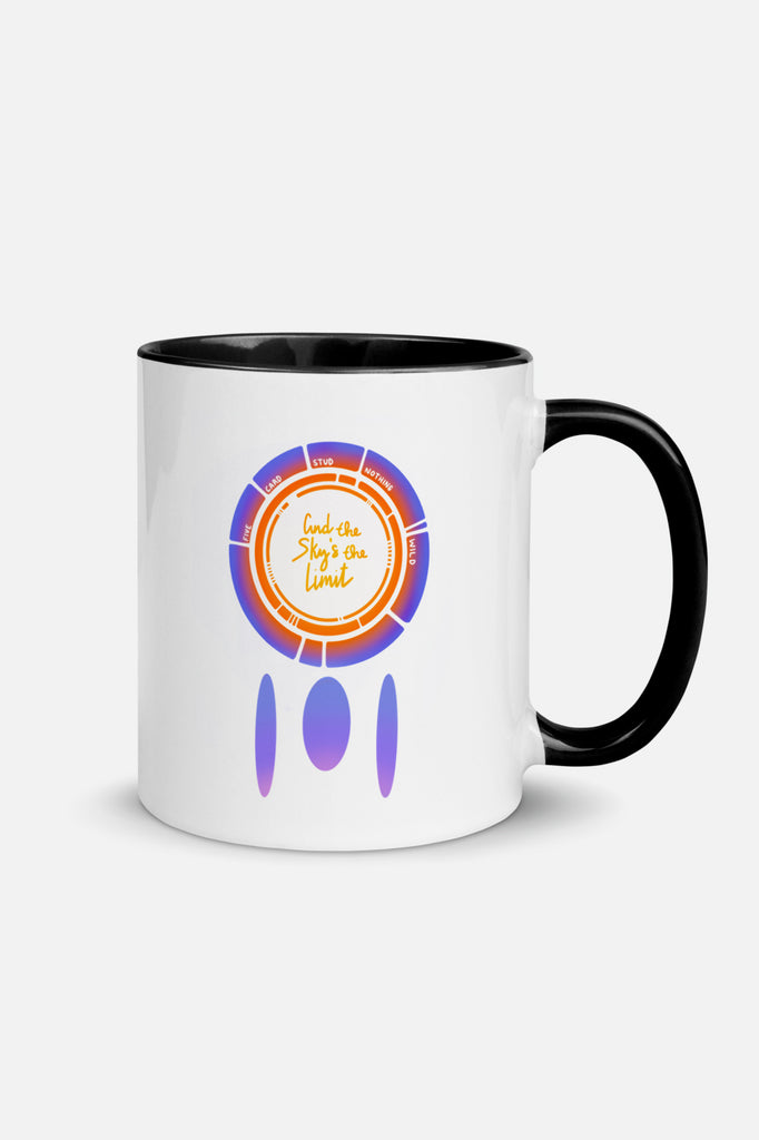 Five Card Stud Colorful Mug