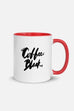 Coffee. Black. Colorful Mug