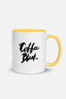 Coffee. Black. Colorful Mug