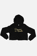 Dearest Reader Fitted Crop Hoodie
