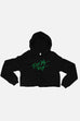Trust My Rage Fitted Crop Hoodie