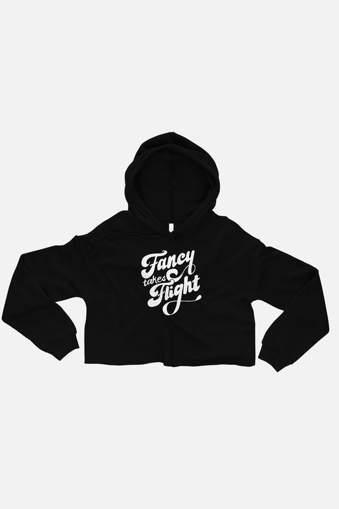 Fancy Takes Flight Crop Hoodie