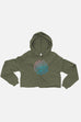 We Were Explorers Then Fitted Crop Hoodie