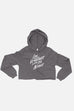 I am Vengeance Fitted Crop Hoodie