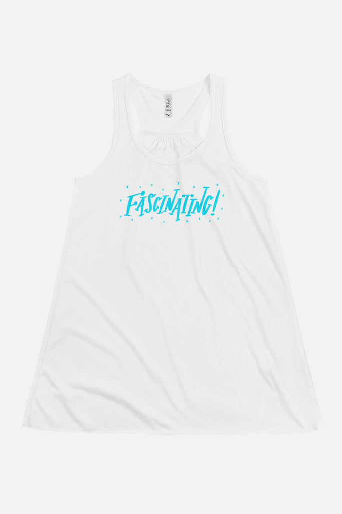 Fascinating! Fitted Flowy Racerback Tank