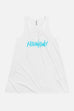Fascinating! Fitted Flowy Racerback Tank