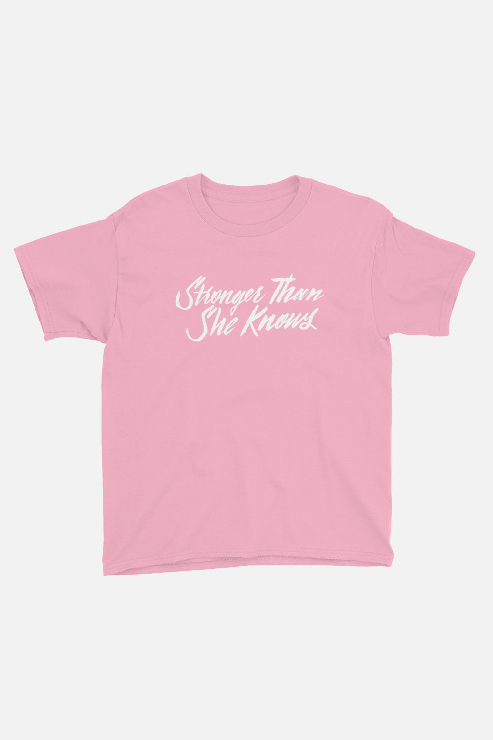 Stronger Than She Knows Kids T-Shirt