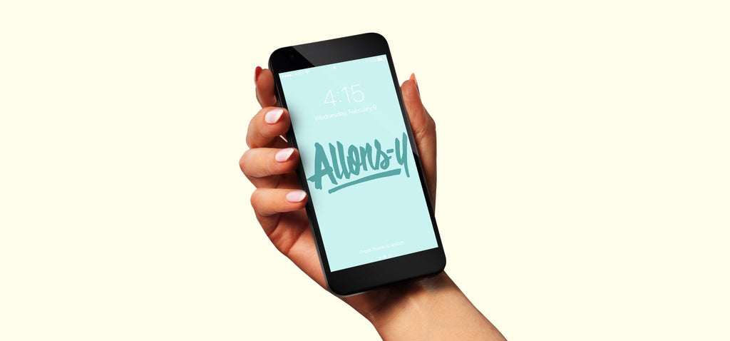 Allons-y | Free Phone Background