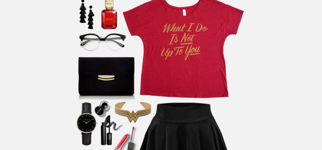 Geek Chic Outfit Inspiration: Casual Wonder Woman