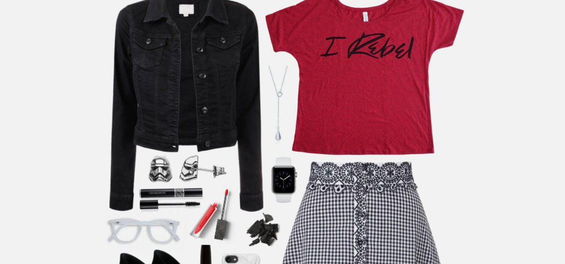 Geek Chic Outfit Inspiration: Classy Rebel