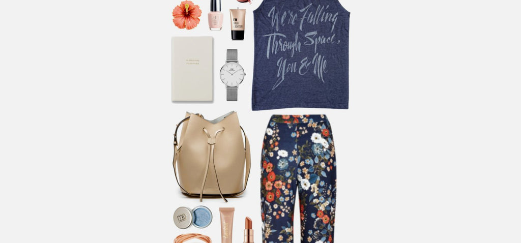 Geek Chic Outfit Inspiration: Space on the Beach