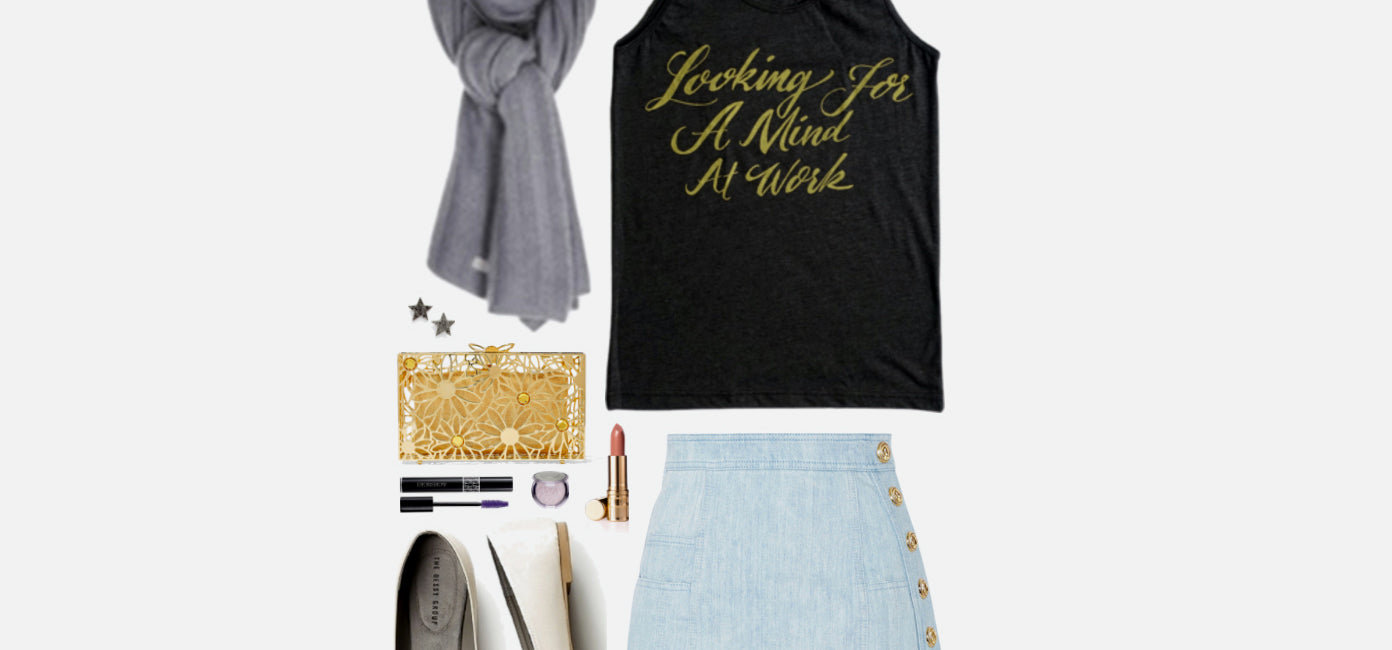 Geek Chic Outfit Inspiration: Just You Wait