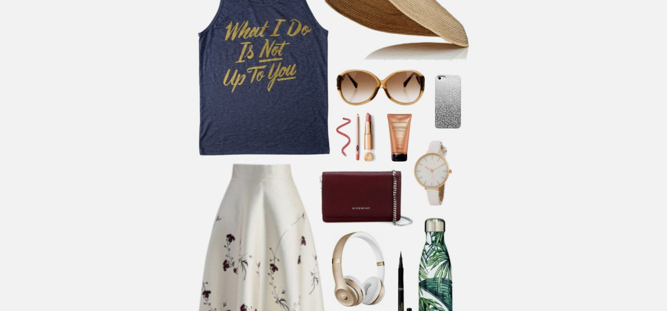 Geek Chic Outfit Inspiration: Paradise Island