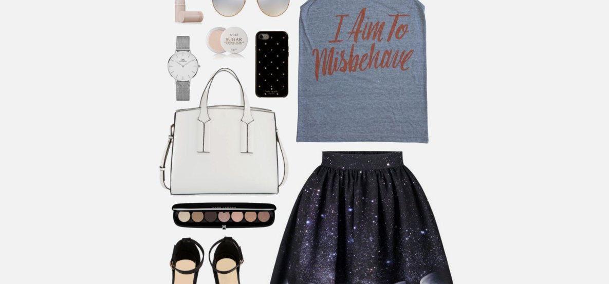 Geek Chic Outfit Inspiration: Aim to Misbehave