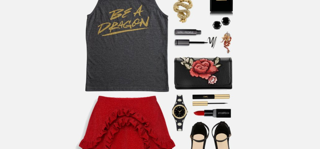 Geek Chic Outfit Inspiration: Be A Dragon
