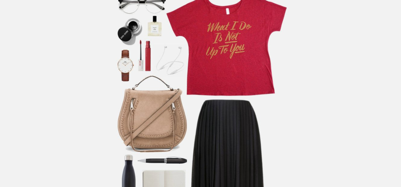 Geek Chic Outfit Inspiration: Late For Class
