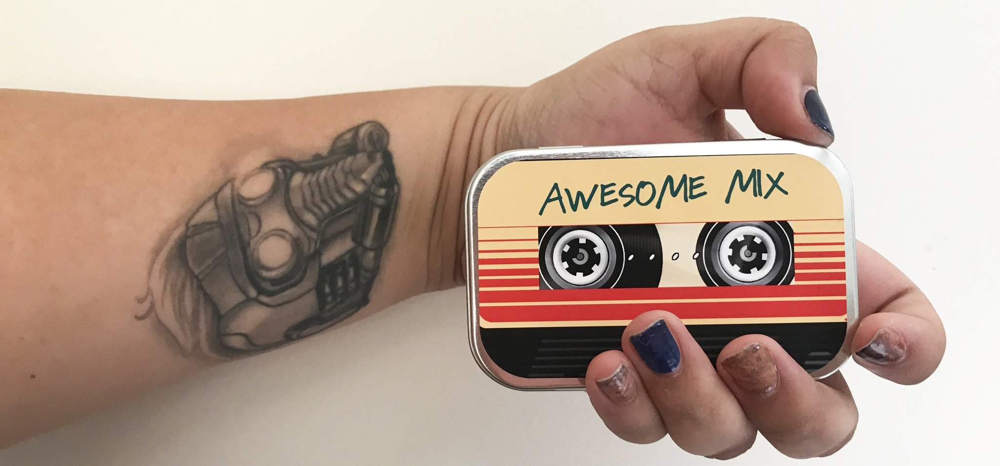 Geek Fashion Fix | Cosmetic Corner: Awesome Mix Collector's Tin