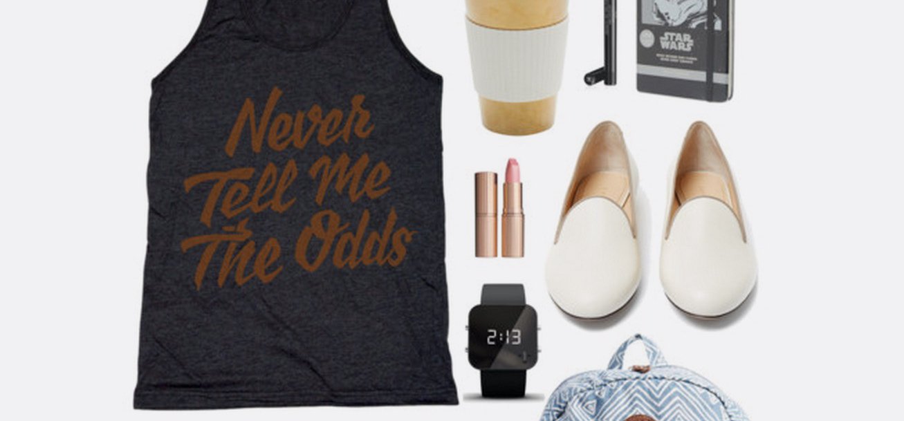 Geek Chic Outfit Inspiration | Never Tell Me The Odds Tank