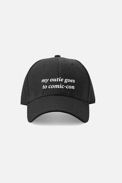 SDCC FanMail Exclusive: "my outie goes to comic-con" Cap (ATTENDEE)