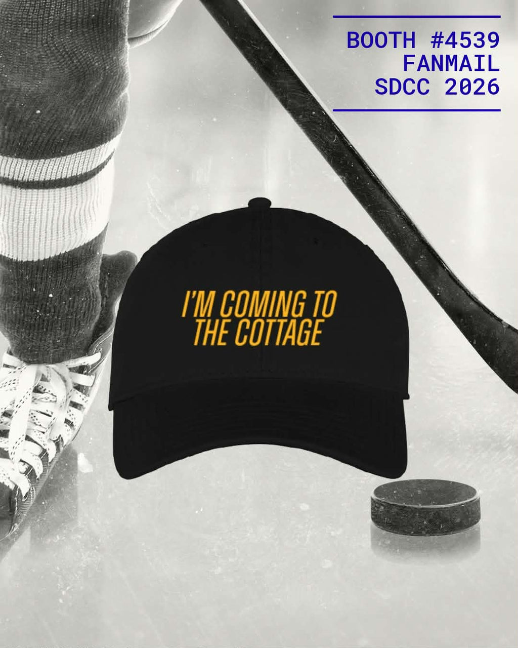 SDCC FanMail Exclusive: "I'm Coming to the Cottage" Cap (ATTENDEE)